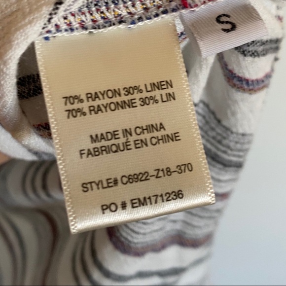 Anthro Cloth & Stone Linen Tunic - Picture 3 of 6